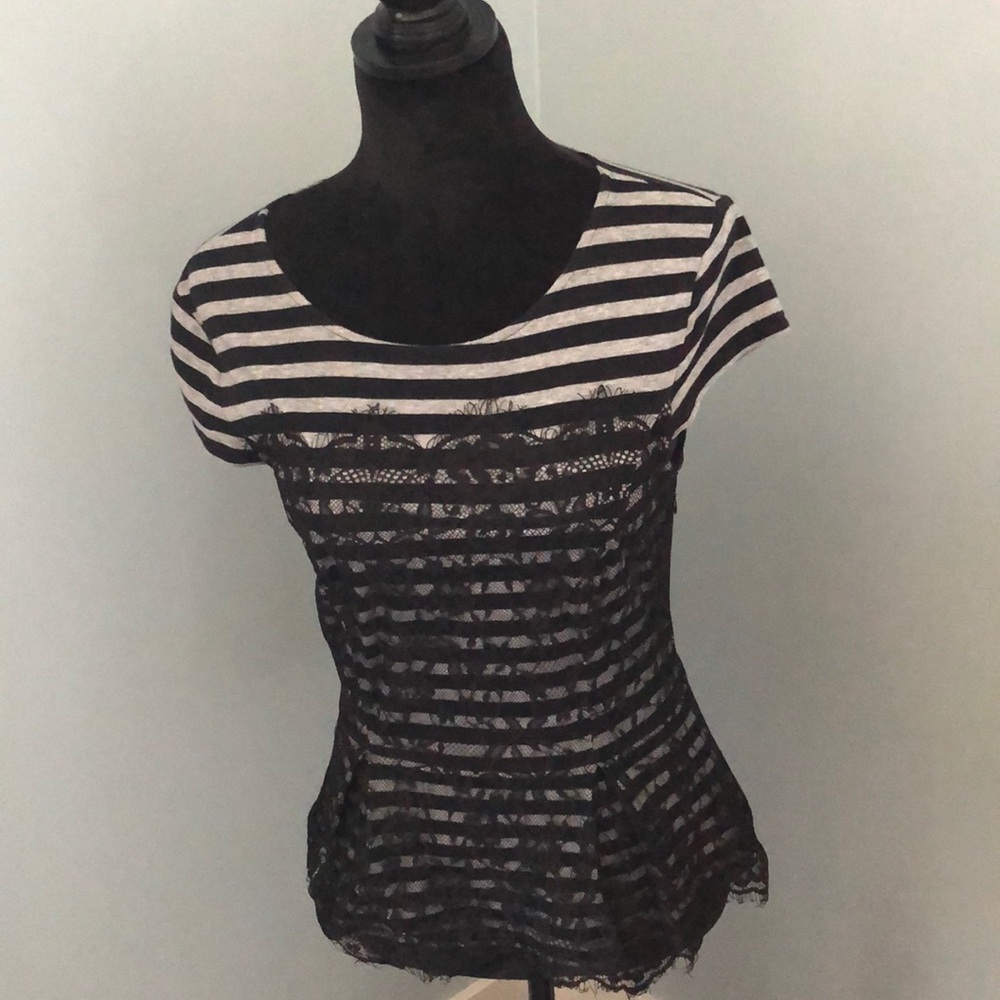 Elle peplum top